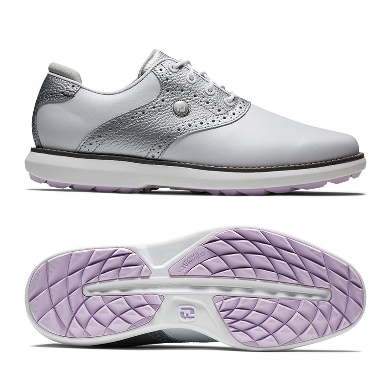 FJ Tradition Spikeless 97990 Blanc/Argent Femme