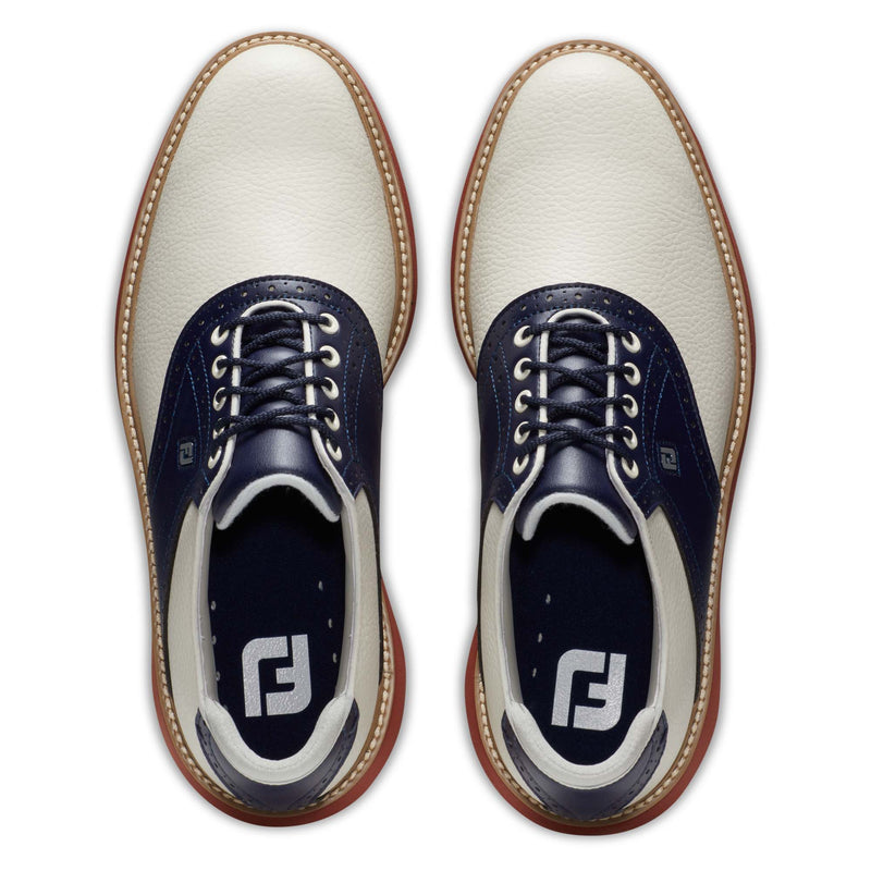 FJ Traditions Spikeless Crème/Marine 57925 Homme