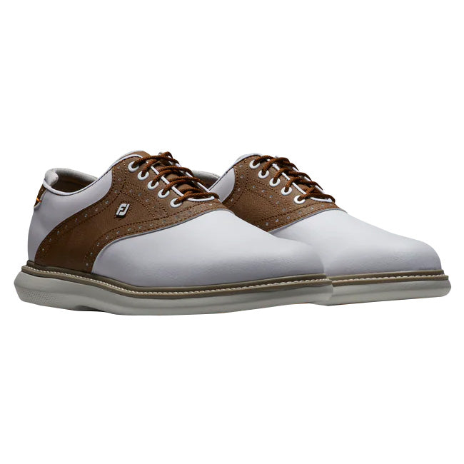 FJ Traditions Spikeless Blanc/Marron 57932 Homme
