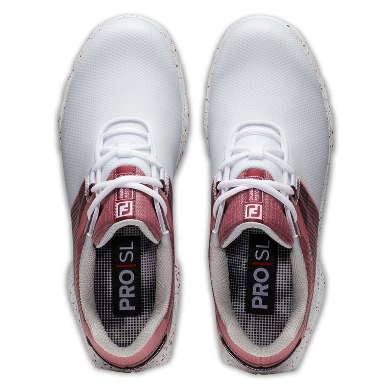 Pro SL Sport 98163 Blanc/Burgundy Femme