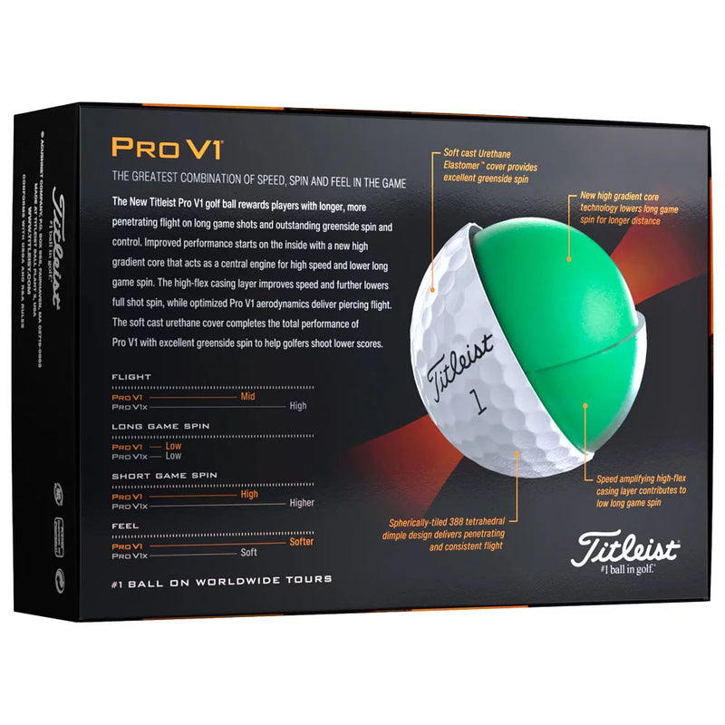 12 Balles de golf Pro V1