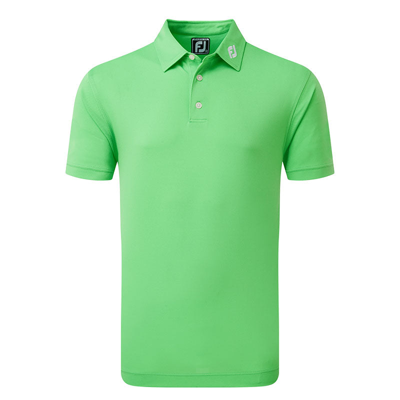 Polo Stretch Pique Solid  Vert Homme
