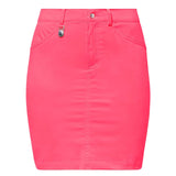 Jupe Longue Seon Neon Pink Femme