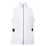 Gilet coupe vent sans manches Miles  Pure White Femme