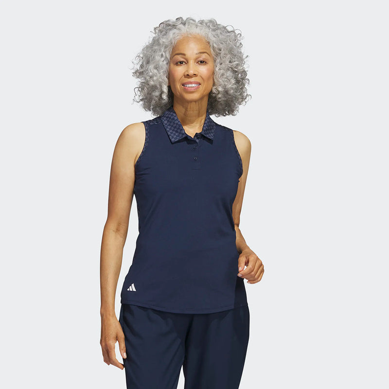 Polo sans manches Ultimate365  Navy Femme