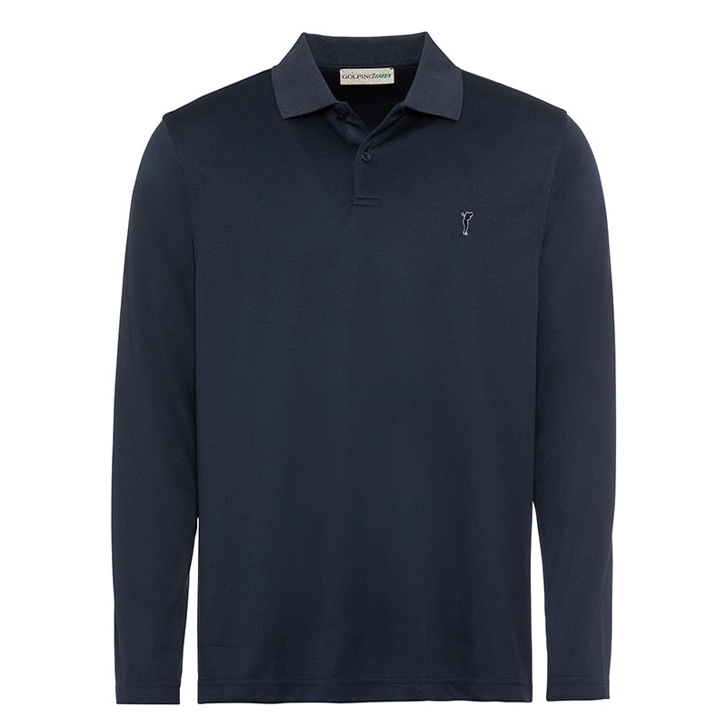 Polo manches longues The Mallorca  Navy Homme