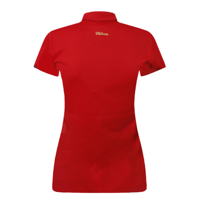 Polo Groix Red 52 Femme