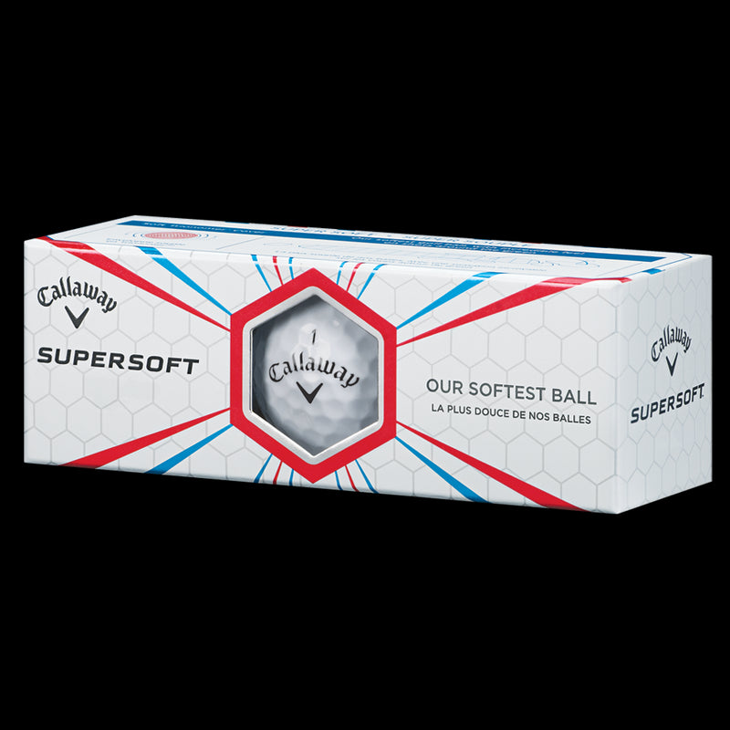 12 x12 Balles Supersoft logotées